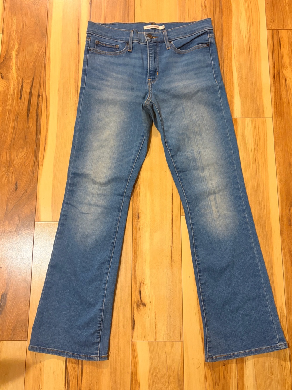 Levi's Women's Bootcut Jeans in Light Blue Wash